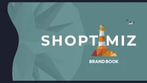Page de garde du brandbook de shoptimiz