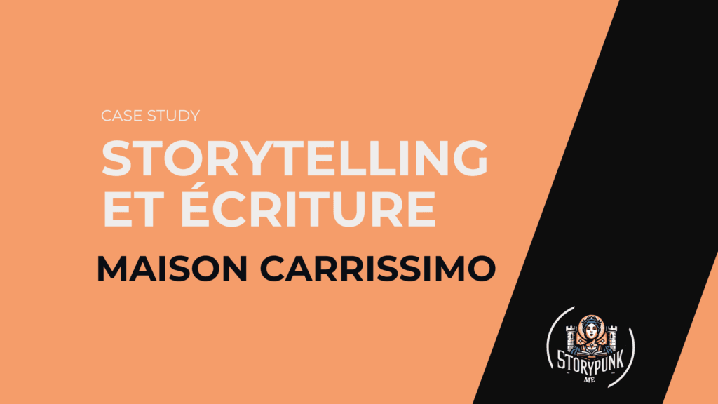 Case Study de la marque Carrissimo création de storytelling et écriture de conte, création d'identité de marque.