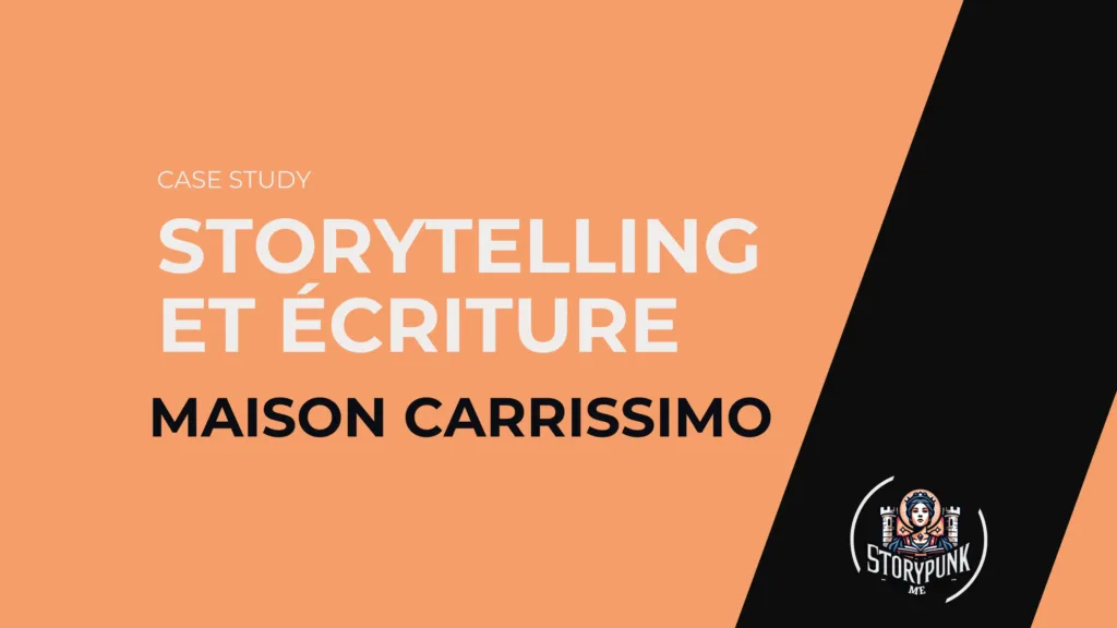 Case Study de la marque Carrissimo création de storytelling et écriture de conte, création d'identité de marque.