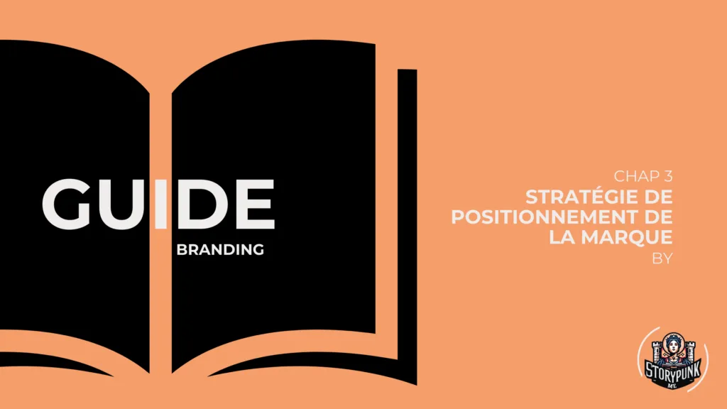 Chapitre 3 du guide branding à propos de la stratégie de positionnement de marque.
