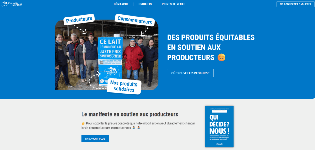 La marque c'est qui le patron, bel exemple de branding militant.